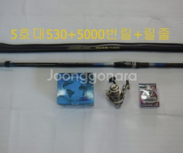 5-53릴낚시대+5000번릴+릴줄--0