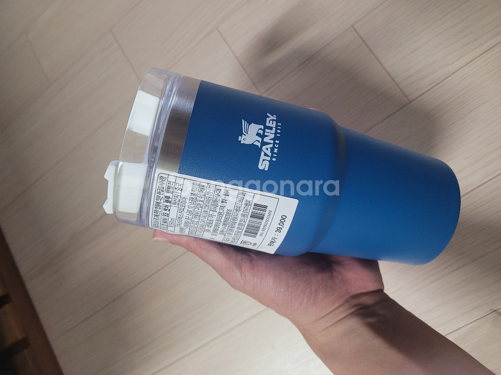 스타벅스미니 SS 퀜처 블루텀블러--1