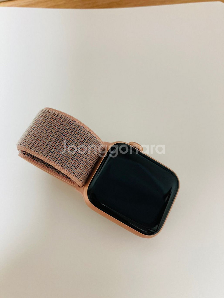 (추석 할인) 애플워치4 골드 gps 40mm--0