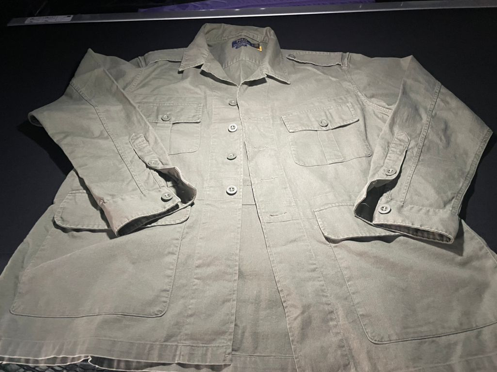 폴로랄프로렌 도비 유틸리티 오버 셔츠(야상)--3