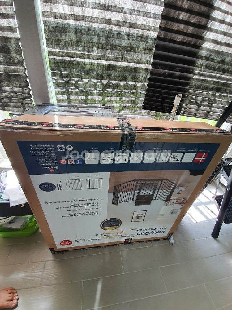 덴마크 베이비단 Flex 벽난로 안전망 스크린--2