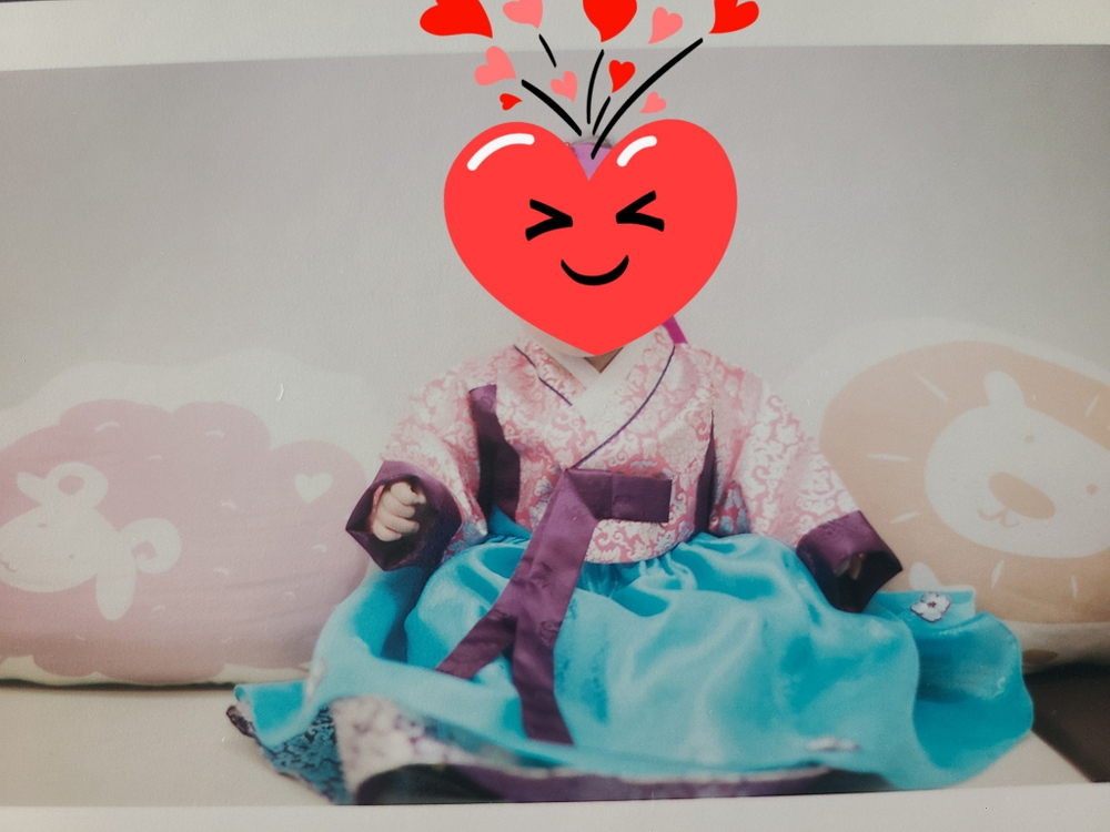 여아한복 1ㅡ2세용--6