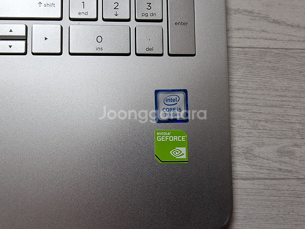 hp i5 7세대 노트북(부품용) 팝니다.--1