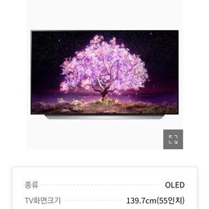 LG OLED 55인치 새제품