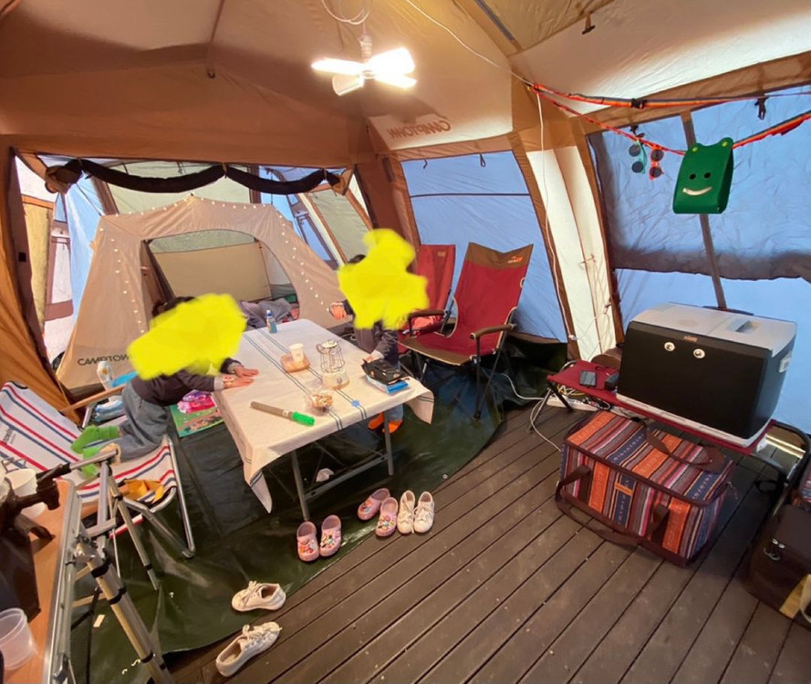 캠프타운리오그란데(본체+트리포트+리오어넥스+이너텐트)--1