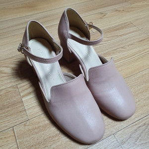 미소페 구두 펌프스 6cm 230mm 연분홍 거의새것
