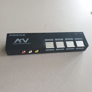 AV SELECTOR PN-401 4단 셀렉터 스위치