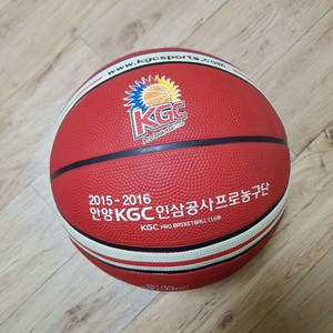 15 16시즌 kgc 인삼공사 사인 농구공 팝니다