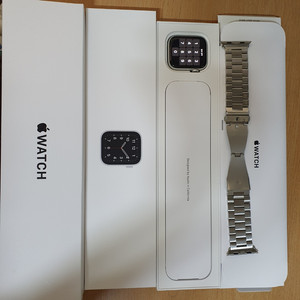 애플워치SE 44mm GPS 실버 팝니다 대구