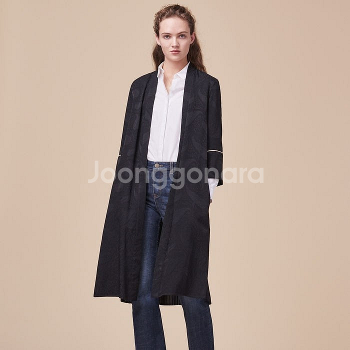 마쥬 뒤 플리츠 로브 2싸이즈--0