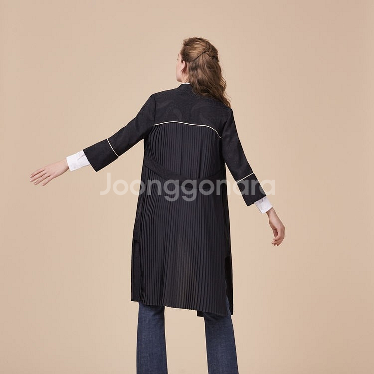 마쥬 뒤 플리츠 로브 2싸이즈--2