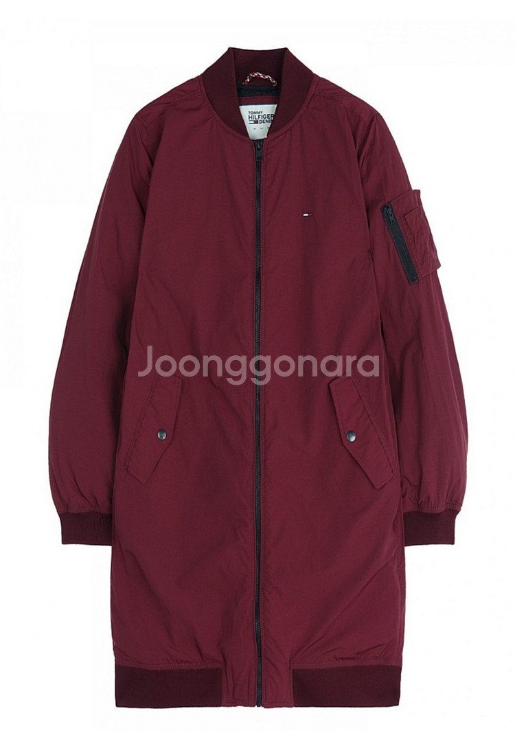 타미힐피거 여성 봄버패딩 항공점퍼 스타일m--0