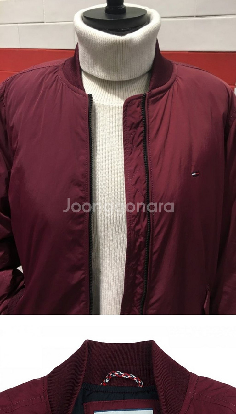 타미힐피거 여성 봄버패딩 항공점퍼 스타일m--1