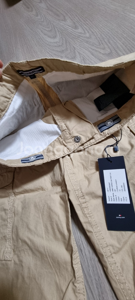 타미힐피거 아동 공용 12세 카고 베이지--3