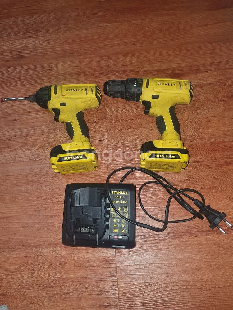 1년된 스탠리 10.8V 임팩과 헤머드릴 판매--0