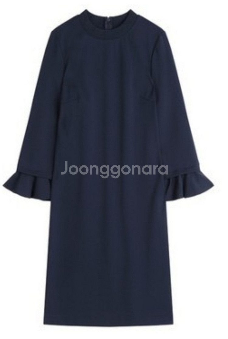 타미 힐피거 이모젠 소매 프릴원피스(55~66)새상풍--1