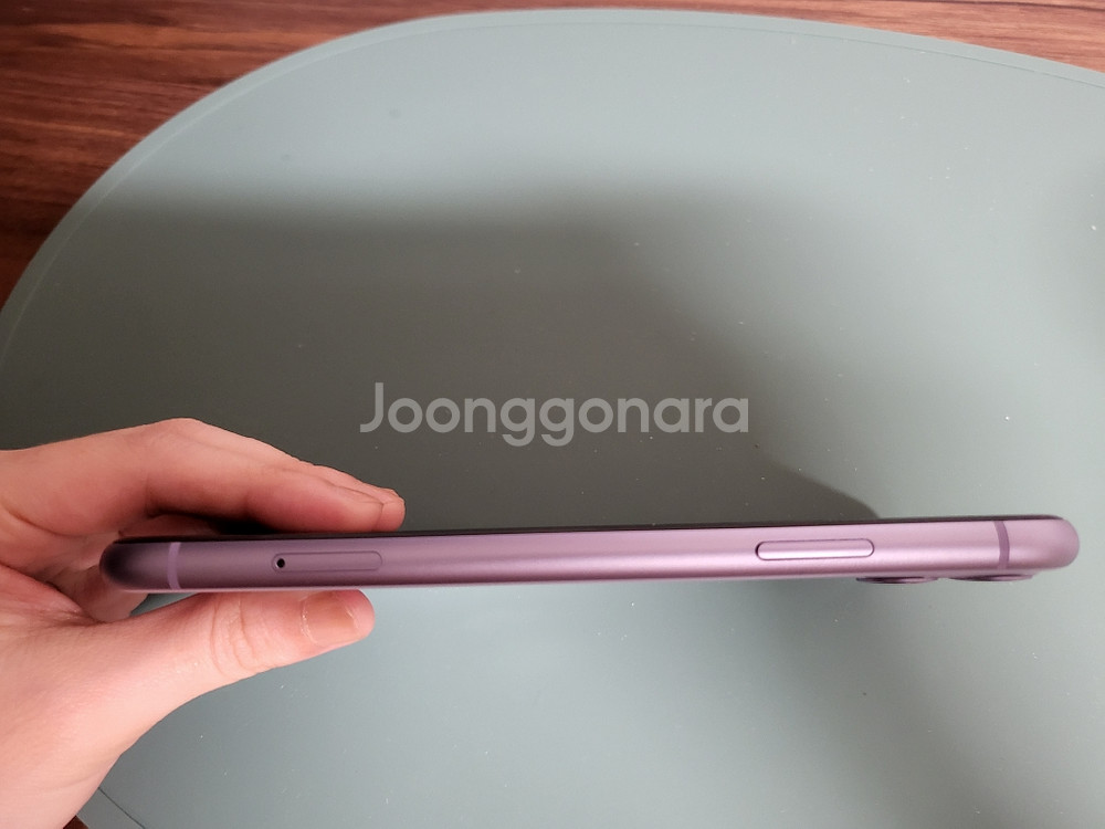 아이폰11 128기가 퍼플--6