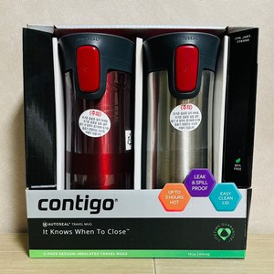 택포)) contigo 텀블러 세트 414ml 미사용