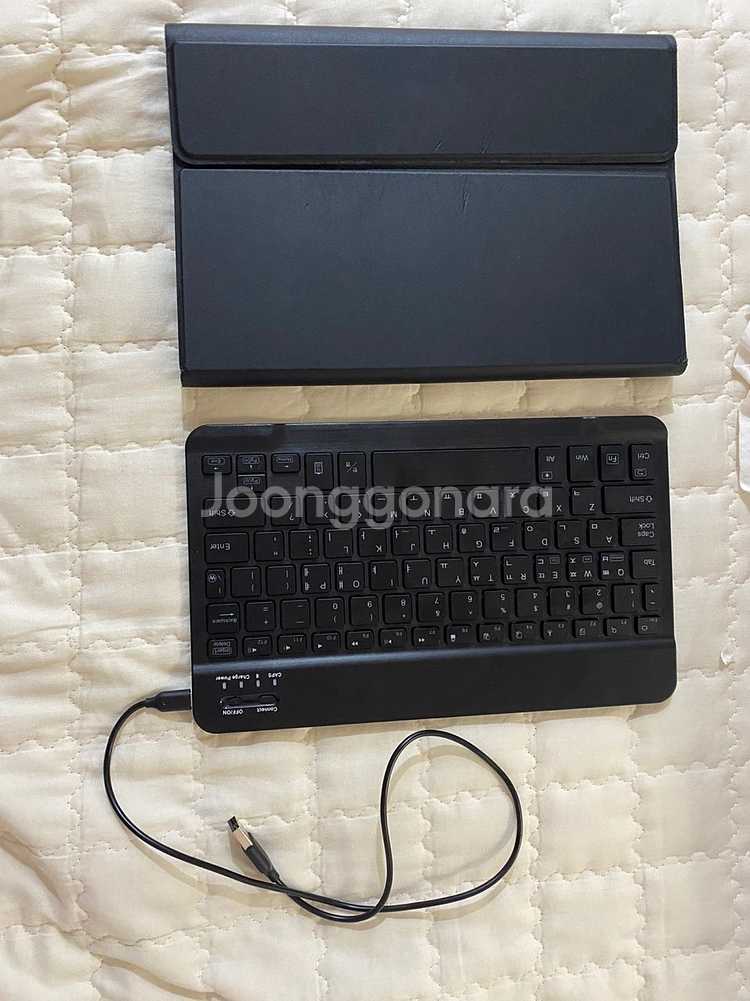 갤억기탭s6 128g wifi와 키보드+케이스--1