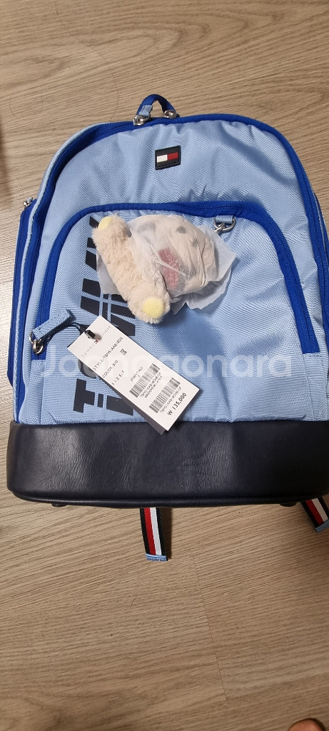 타미 힐피거 책가방set보조가방 인형포함 새제품--3