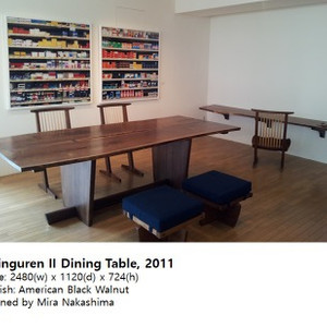 미라 나카시마 식탁 6개의자 판매합니다