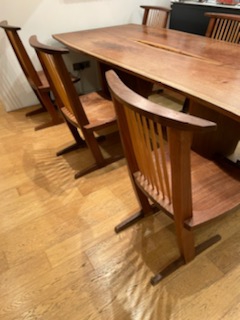 미라 나카시마 식탁 6개의자 판매합니다--8