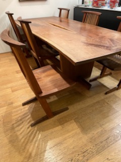 미라 나카시마 식탁 6개의자 판매합니다--5