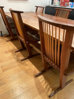 미라 나카시마 식탁 6개의자 판매합니다--6