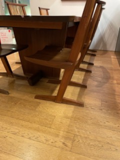 미라 나카시마 식탁 6개의자 판매합니다--7