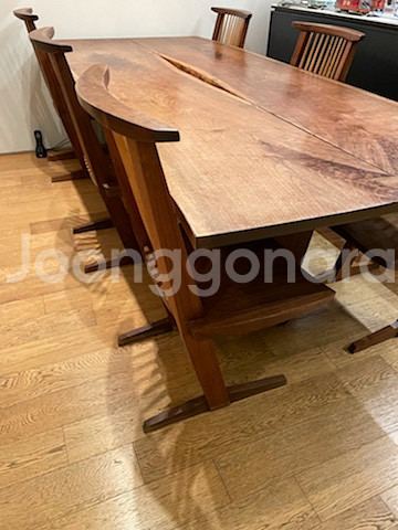 미라 나카시마 식탁 6개의자 판매합니다--4