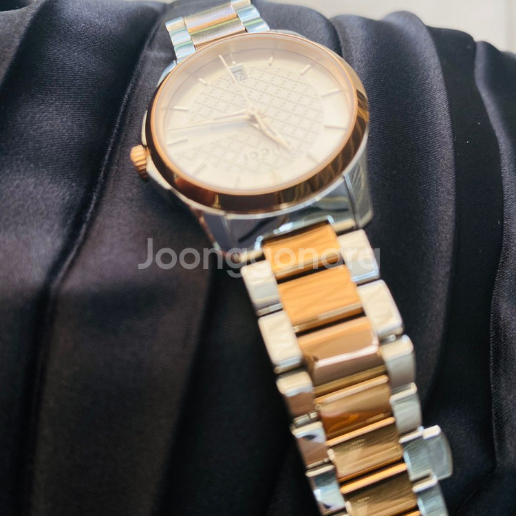 구찌 여성용 시계 콤비메탈--4