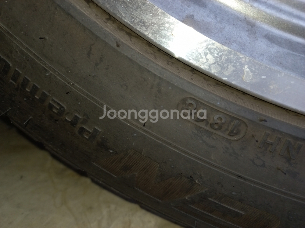 올뉴투싼 휠타이어 한대분--2