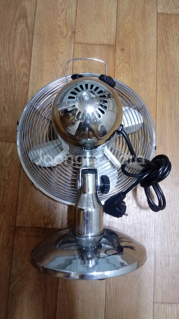 엔틱 메탈 선풍기(고장, 인테리어용 )--1