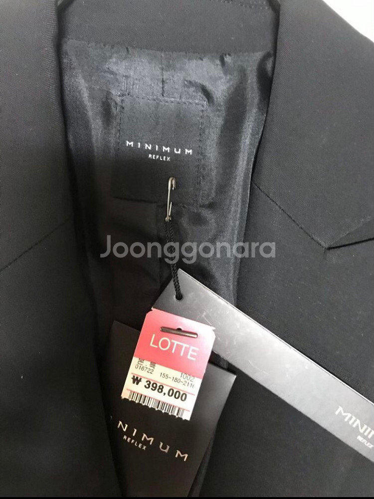 새제품ㅡ미니멈 블랙 스커트 정장 세트 55--5