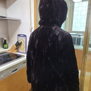 밍크후드잠바