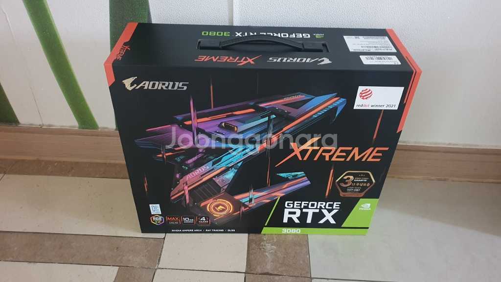 그래픽카드 RTX 3080 AROUS XTREME 어익--0