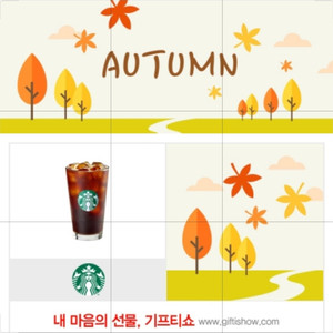 스타벅스 아메리카노 9매