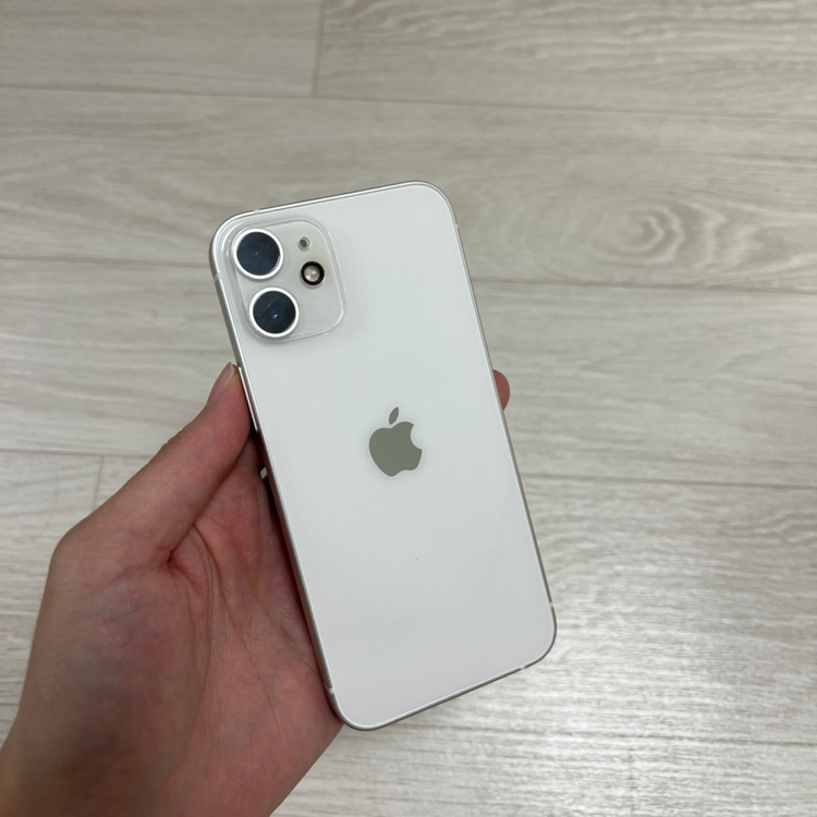 (풀박)아이폰12미니 256g 화이트_자급제--0