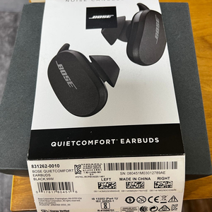 보스BOSE QC Earbuds 블루투스 이어폰팝니다