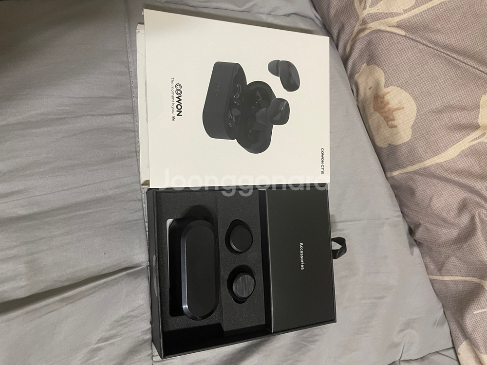 cowon ct15 무선이어폰 단순개봉품 팔아요--1