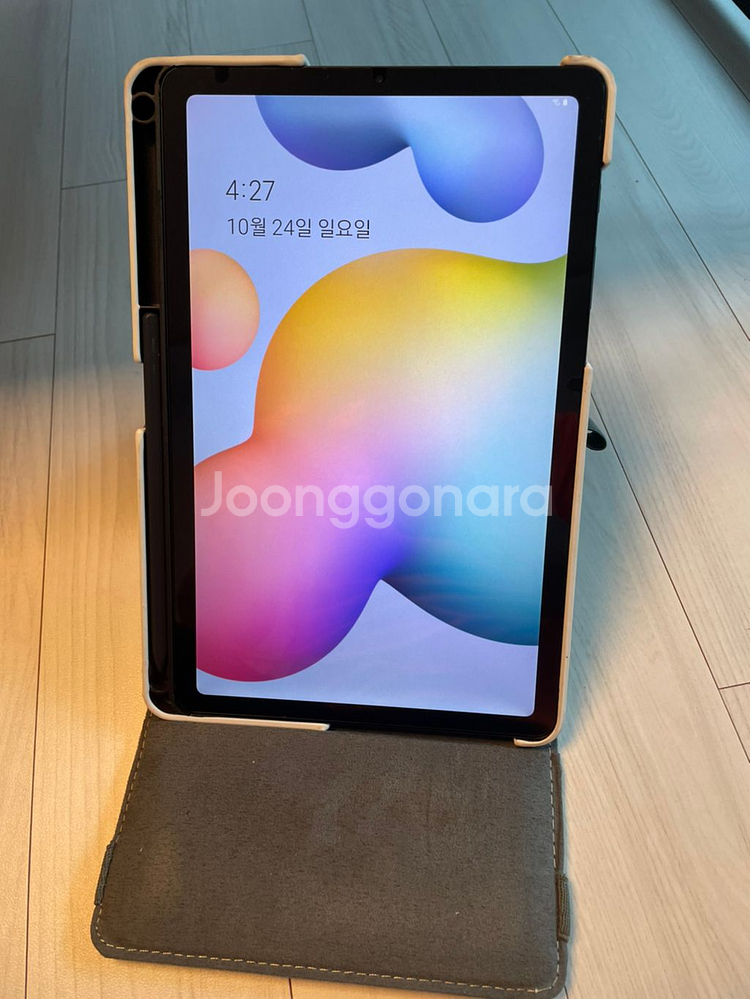 갤럭시탭s6 lite 구몬펜 포함 64g--2