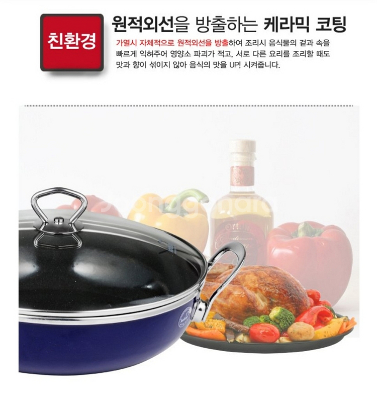 (새제품)독일콕스타 비엔나블루 양수20cm.전골24cm--5