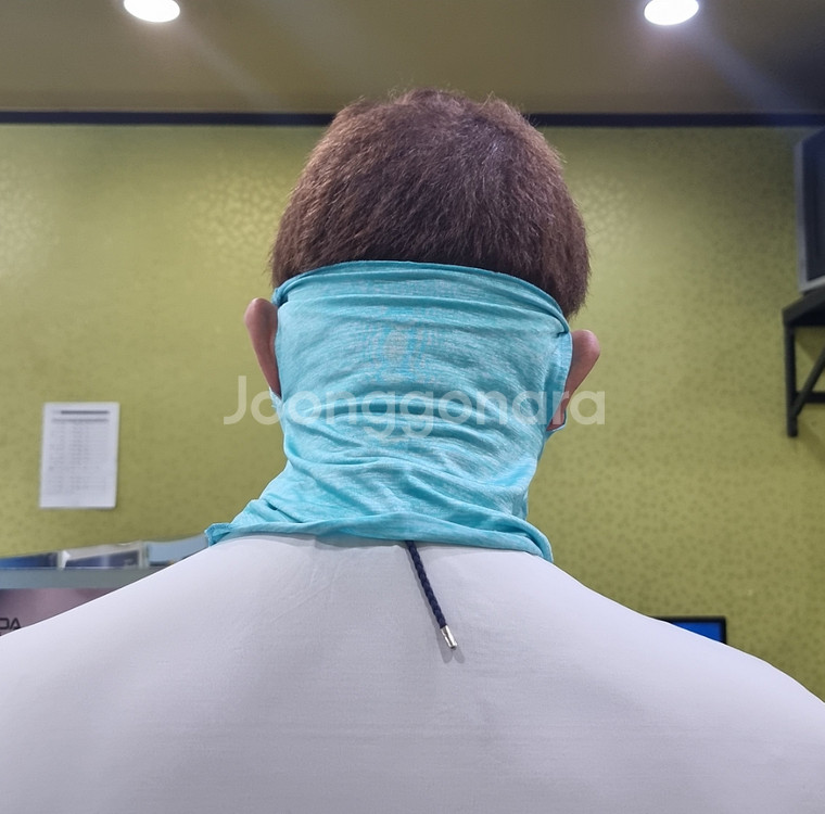 귀걸이 스카프 (자외선 차단 최고급 실크) 판매합니다.--9