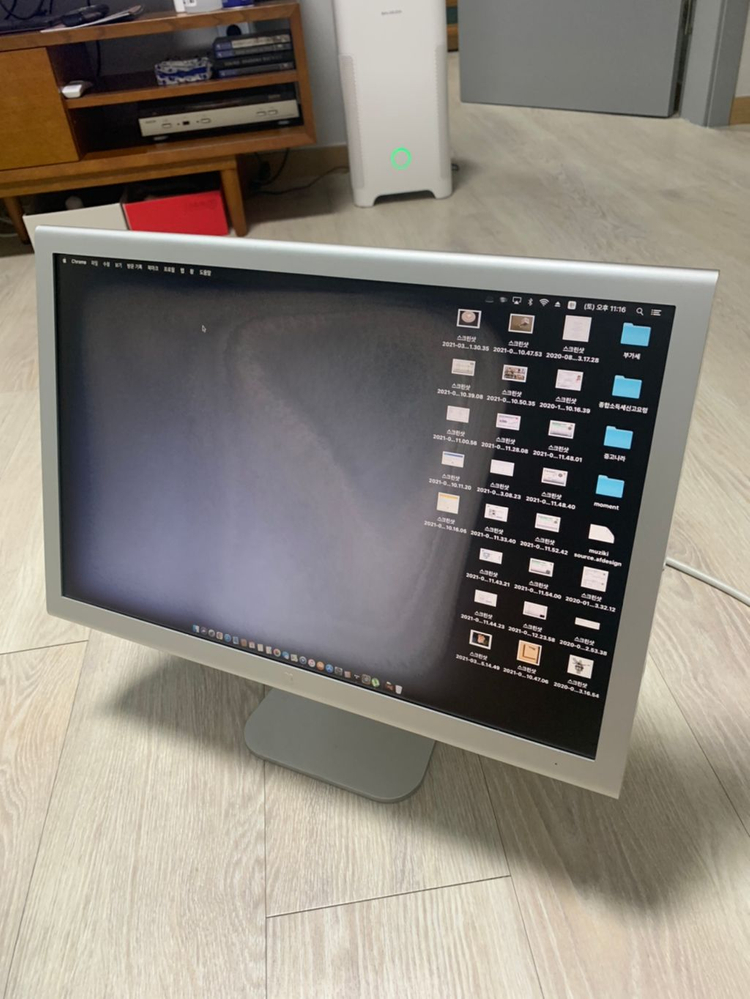 애플 시네마 디스플레이 20인치 부품용--2