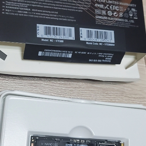 삼성 NVME m.2 ssd 970 evo 500