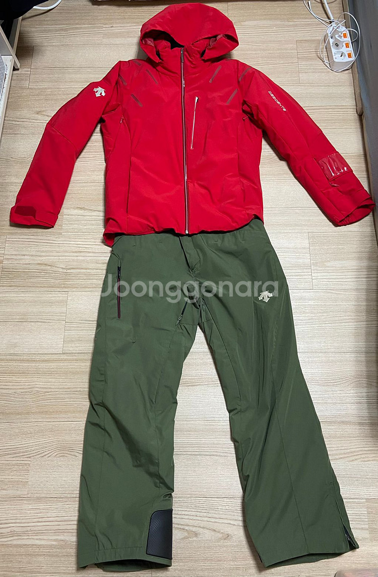 데상트 스키복--0