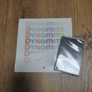 [미개봉] 방탄소년단 다이너마이트 LP + 카세트 양도