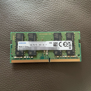 노트북용 삼성ddr4 16GB 미사용