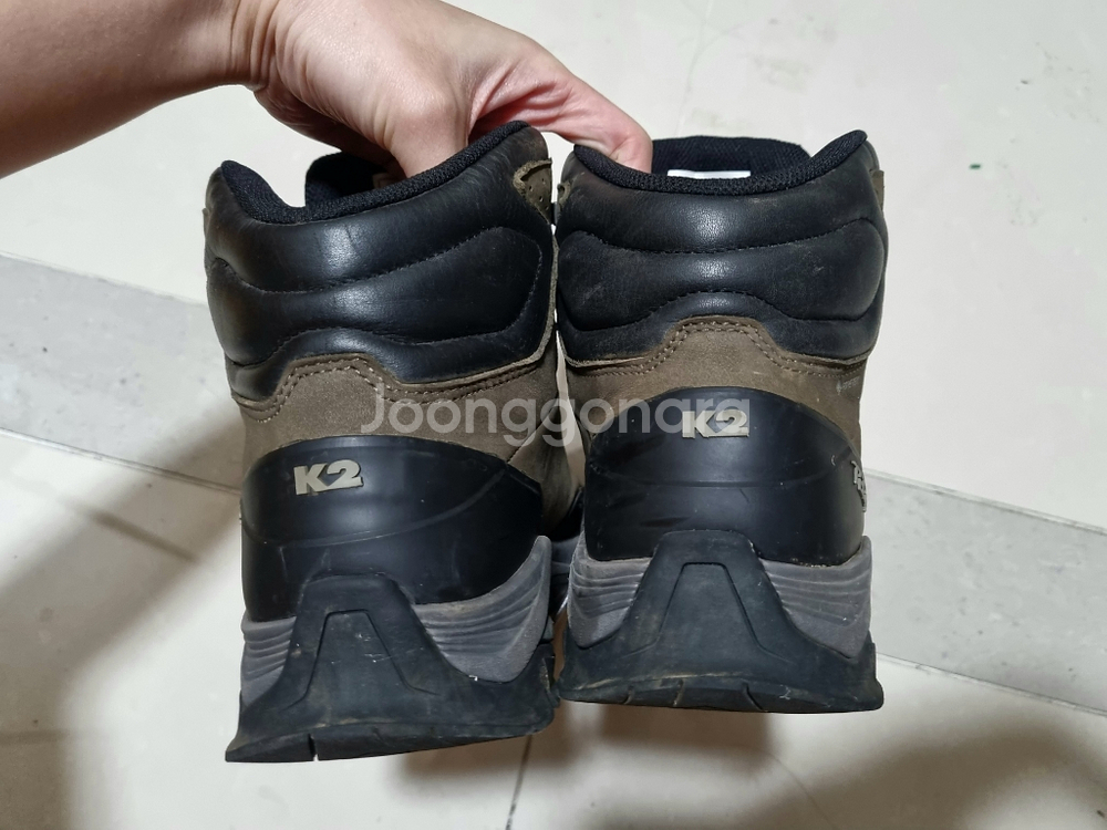k2 카이져 등산화 250mm--8