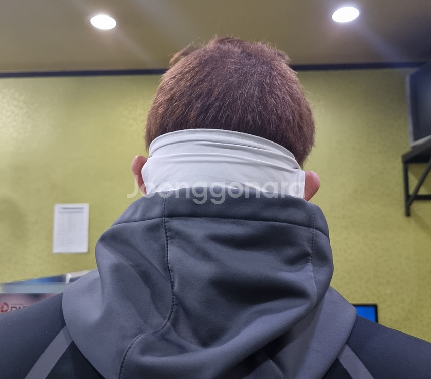귀걸이 스카프 (자외선 차단 최고급 실크) 판매합니다.--2
